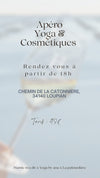 Apéro dégustation d’huîtres, Yoga & Cosmétiques (23 Juin)