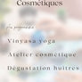 Apéro dégustation d’huîtres, Yoga & Cosmétiques (23 Juin)